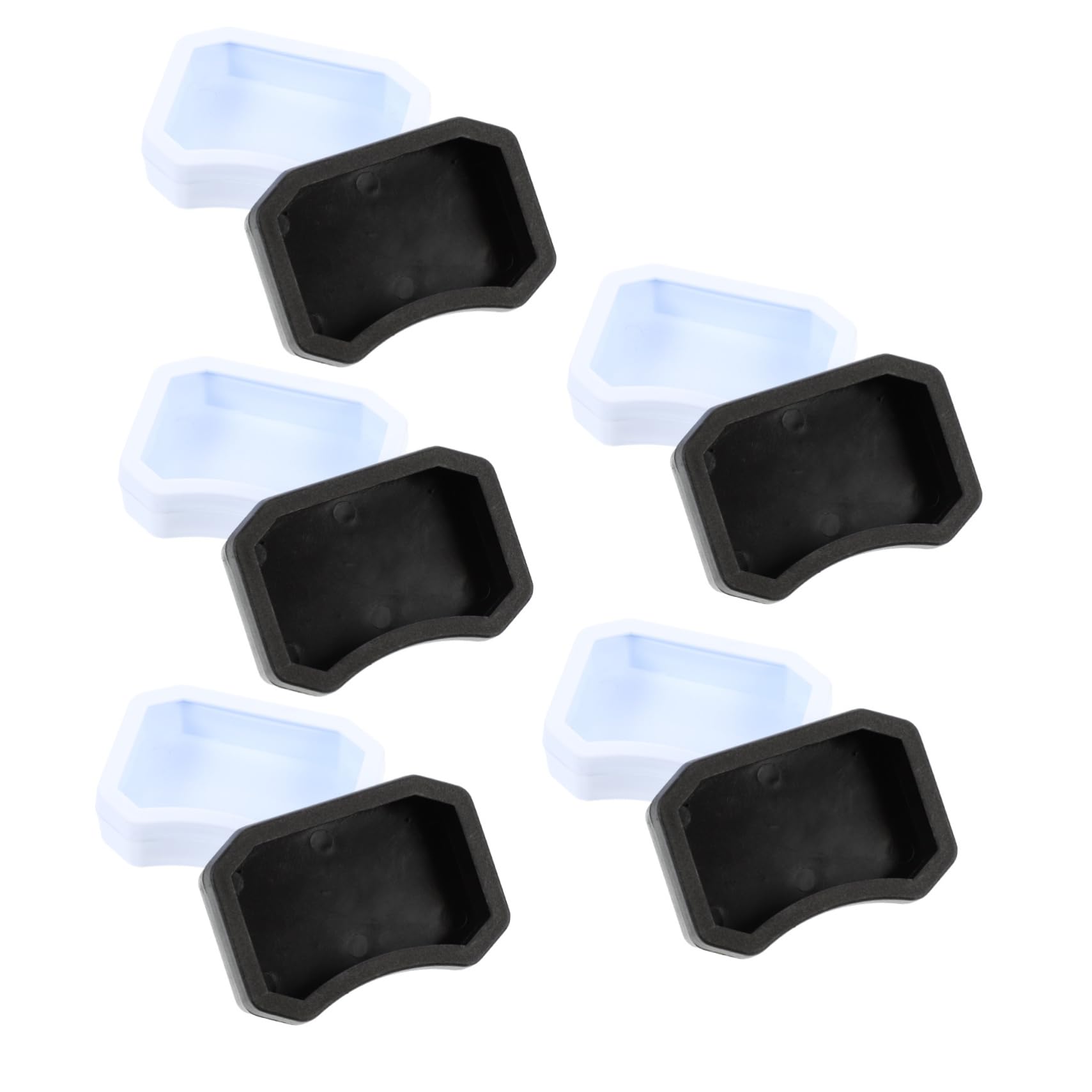 GRIRIW 10Pcs Reptile Food and Water Bowls Feeding Dishes for Lizard Turtle Gecko Smooth Surface for Eating and Easy Serving Terrariums