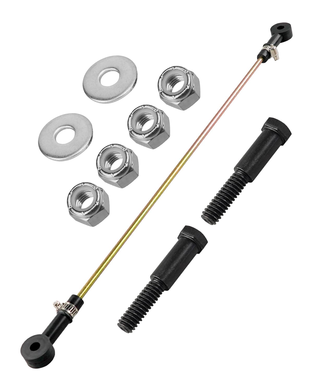 Height Control Valve Linkage Kit Replace 48100225 SRK168 R307852, Adjustable Linkage Rod 13-1/2" to 19-1/2" for Heavy Commercial Vehicles