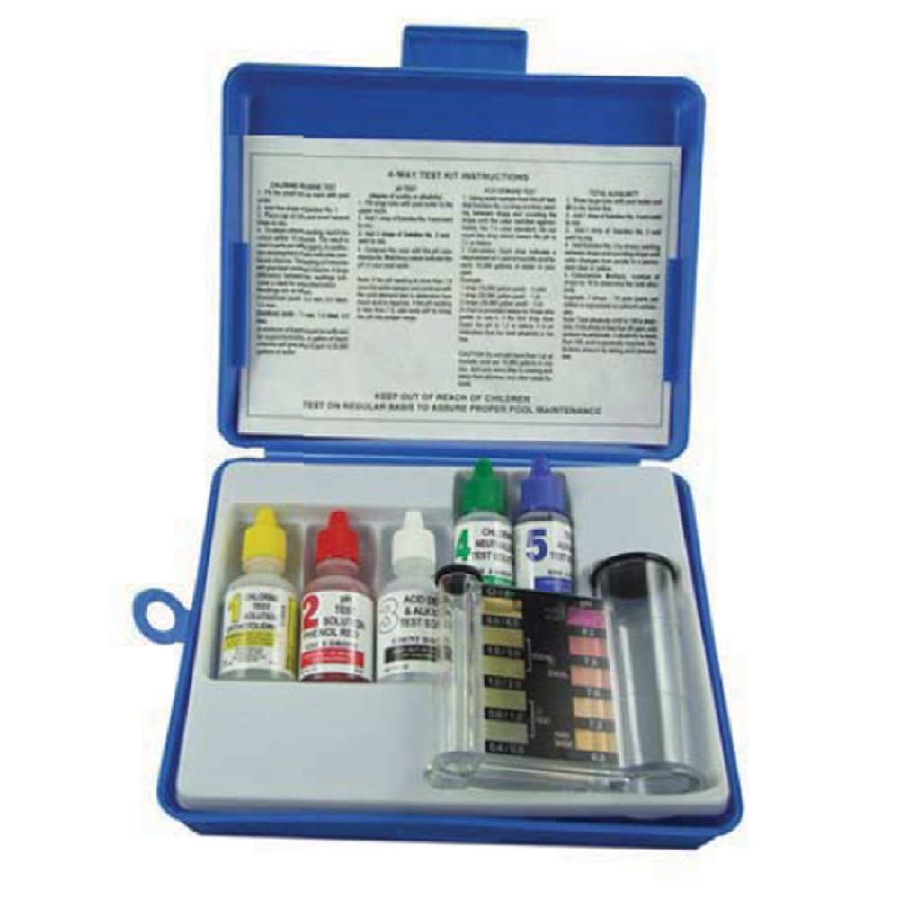Jed Pool Tools 00-486 5 Way Pool Test Kit
