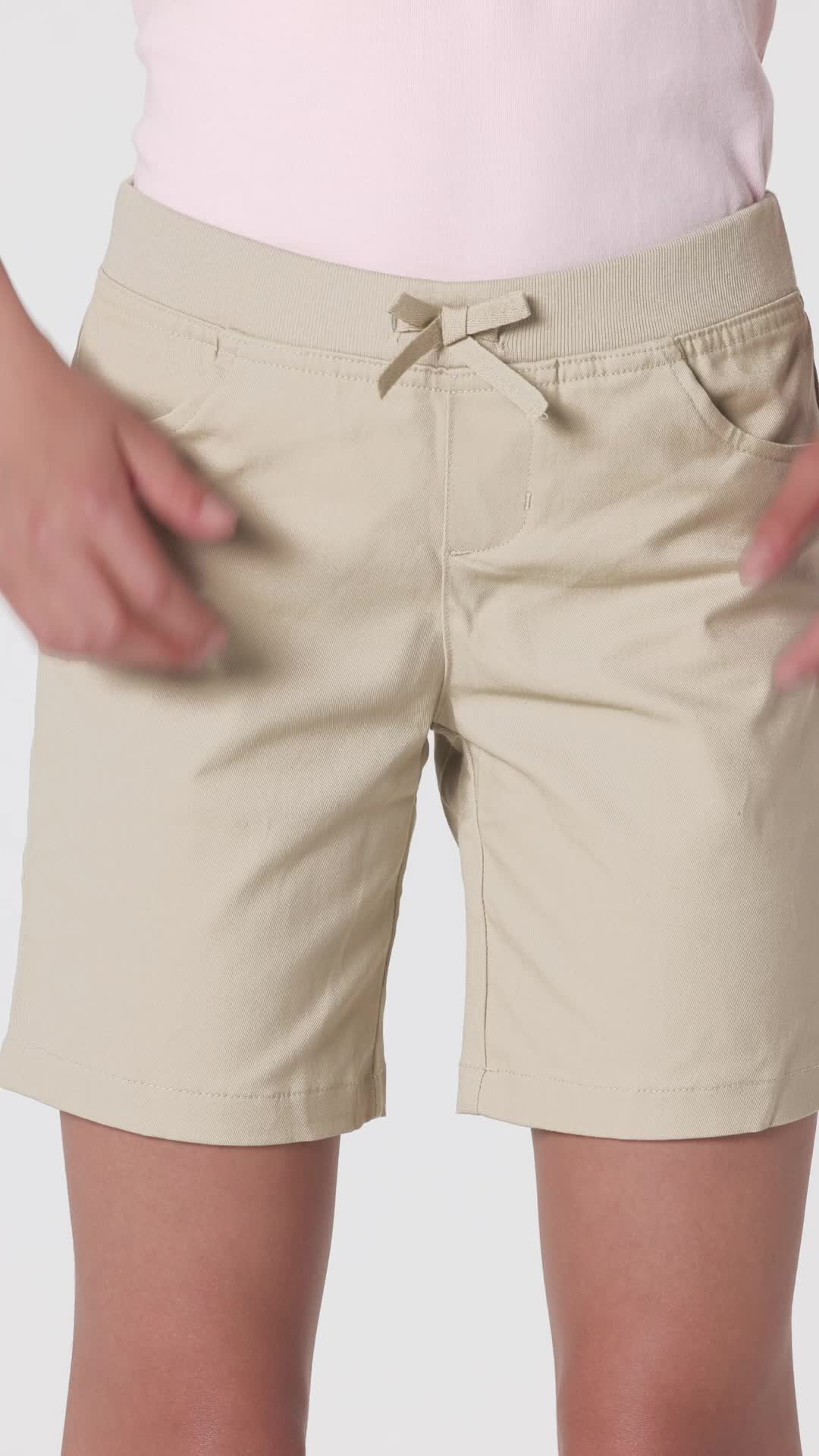 Amazon.com: French Toast Girls' Pull-On Tie Front Stretch Twill