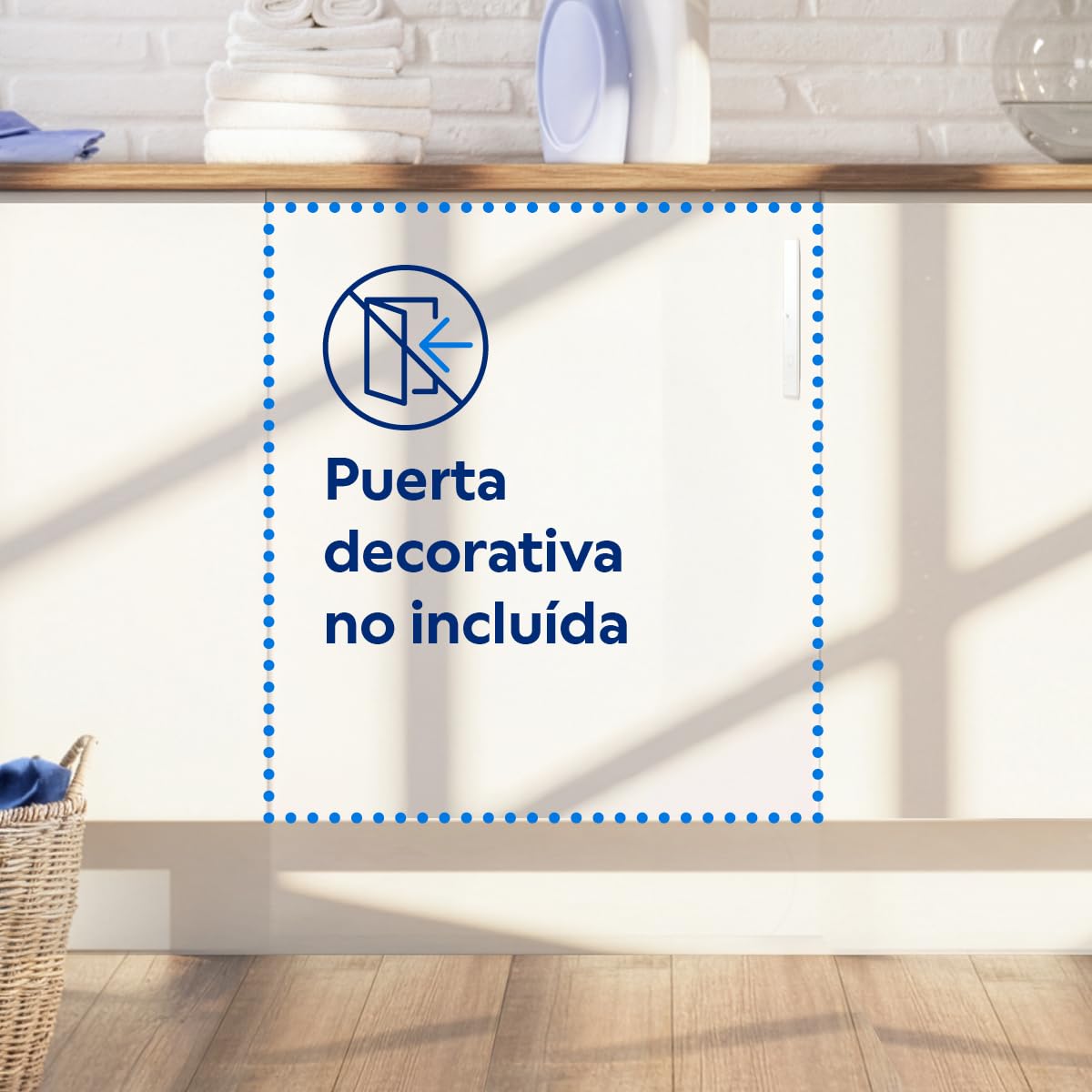 Balay - Lavadora Integrable, 60 cm, Motor ExtraSilencio, AquaControl Plus, Blanco, 3TI987B