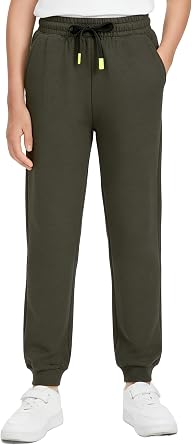 PATPAT Boys Athletic Pants Joggers Quick Dry Lightweight 5-14 Years