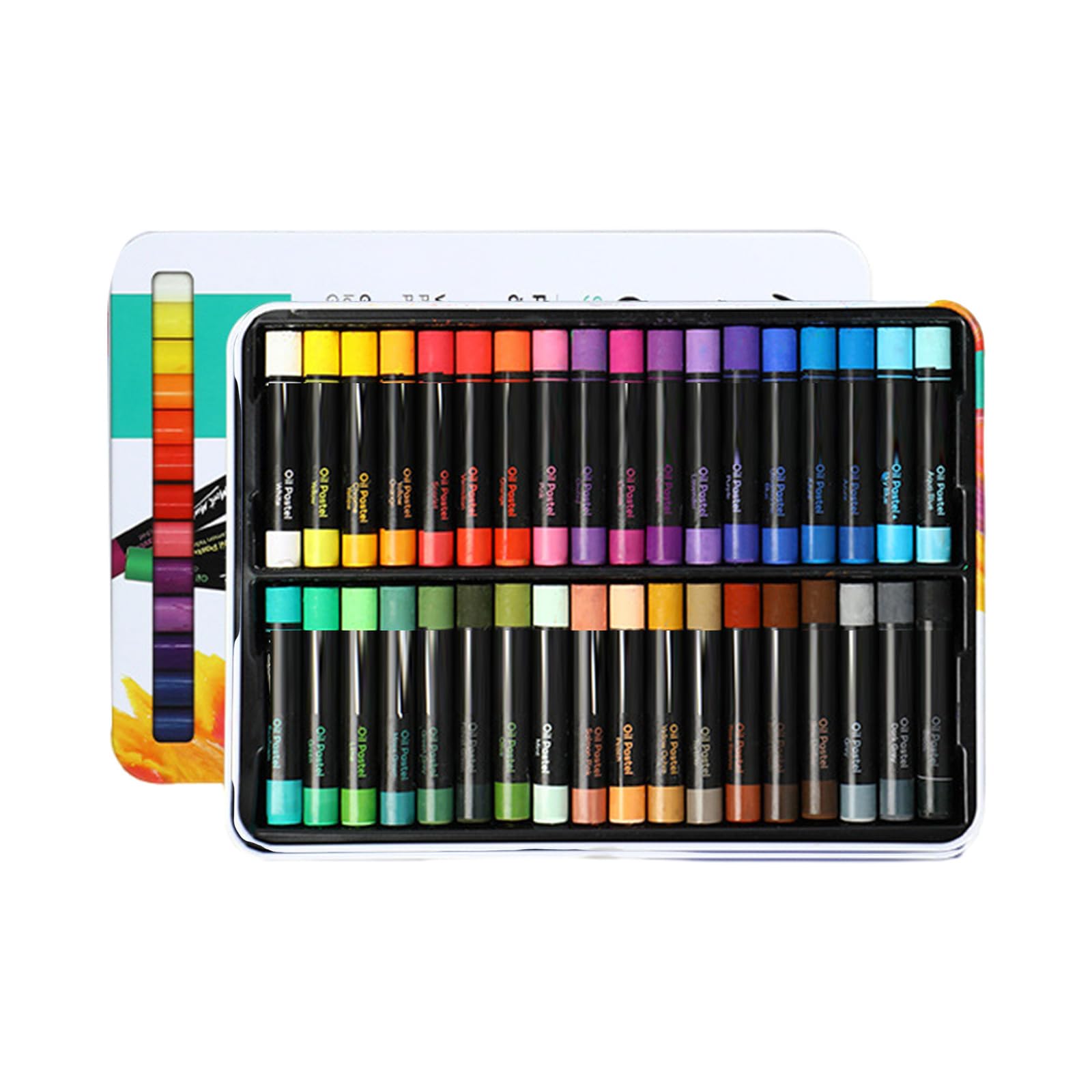 Professionelles Ölkreide-Set, 12/24/36/48, weiche Ölkreiden, Pastellkreiden, Künstler, Kunstbedarf für Kinder, Kunst, Malen, Skizzieren, Malstäbchen