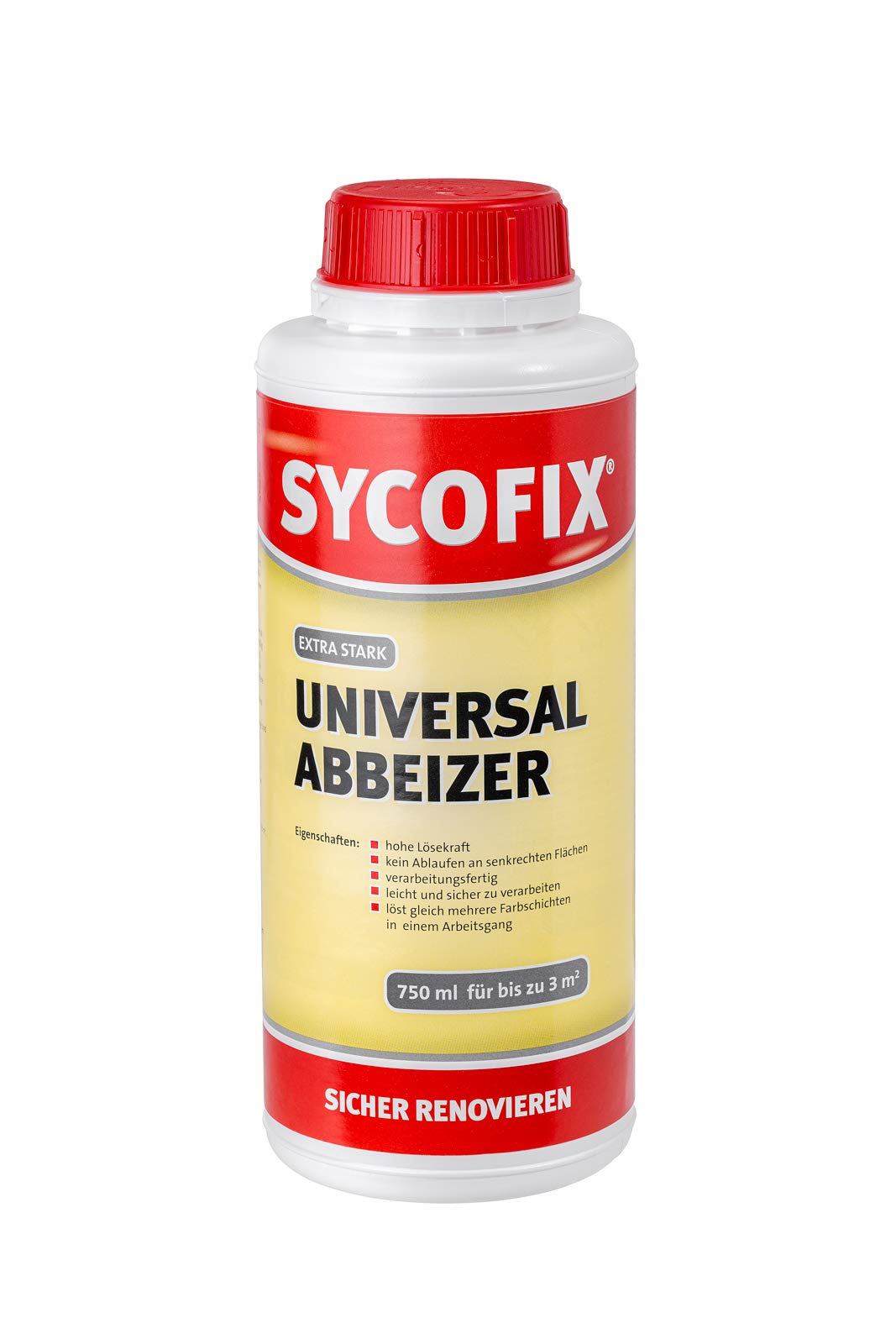 Universal Abbeizer Extra-Stark 750 ml Dose gelartiges Abbeizmittel universell einsetzbar, Entlacker, Rapid Farb- und Kleberentferner, hochwirksamer Lack Entferner, einfache Anwendung