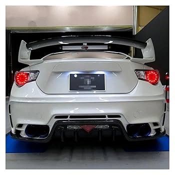 汎用 GTウィング リアスポイラー リアウイング 86 BRZ スポイラー リア スポイラー GTウィング 汎用 カーボン調 ABS製 ウェット