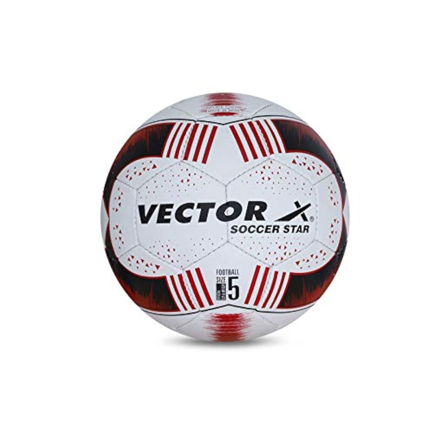 Vector X Soccer Star Hand Stitched Football | Training | Match | Sports | Playing | Practice | Indoor & Outdoor Ball | Durable & Water-Resistant Football for Practice | Size-5|-image-26