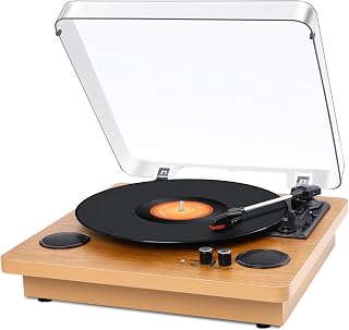 IKEA レコードプレーヤー:おすすめ機種と選び方ガイド 6 Record Player, Bluetooth Transmitting and Reception, Built-in Speaker, USB Recording, RCA Connected Amplifier, Supports 334578 Rotation, Supports 71012-inch Records, AUX Earphone Port Included,
