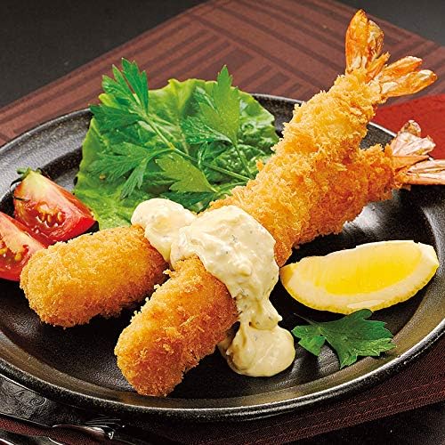 Amazon 餃子の王国 エビフライ ビッグエビフライ5本 1尾の大きさ 約17ｃｍ 大きい 海老フライ 餃子の王国 冷凍惣菜 通販