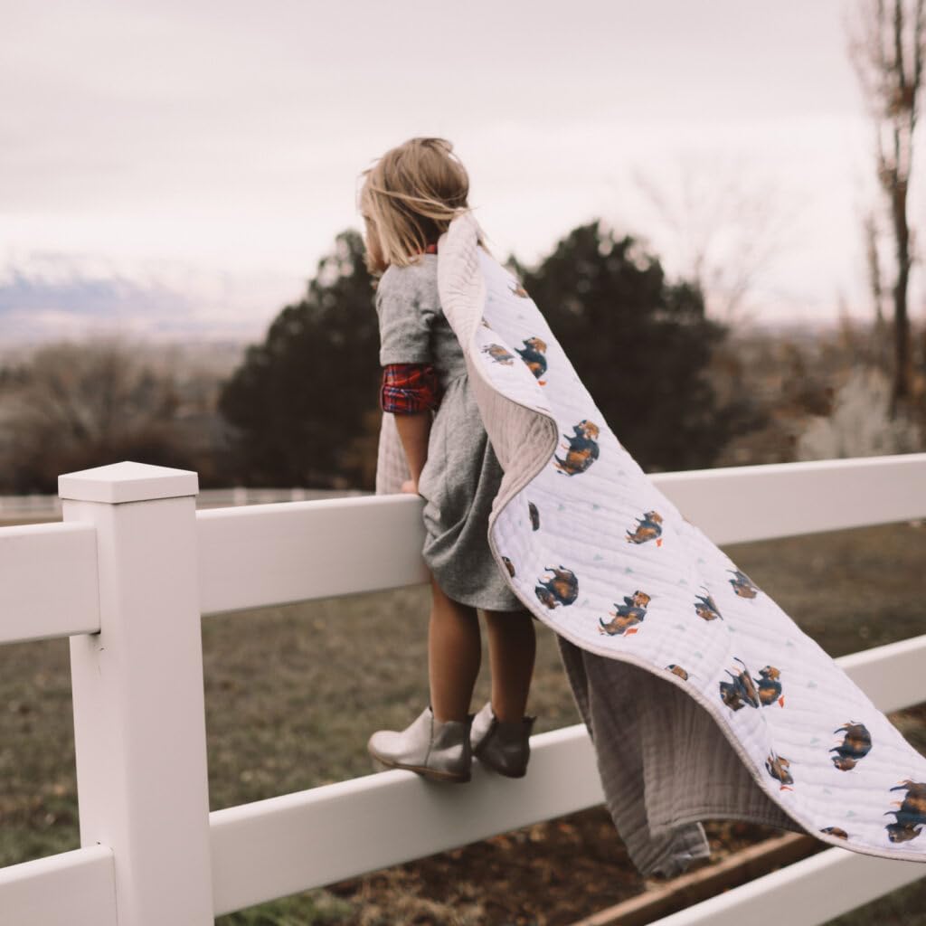 Little Unicorn LUMM-A-B-XL - Paños de muselina, unisex