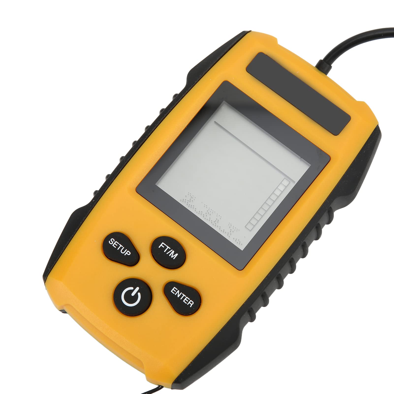 Marhynchus Finder di Pesce, LCD Multifunzione Cablato del Sonar Ad Alta Precisione Adatto per Kayak, Pesca e Al di Fuori del Rilevamento di Animali D'acqua del Molo