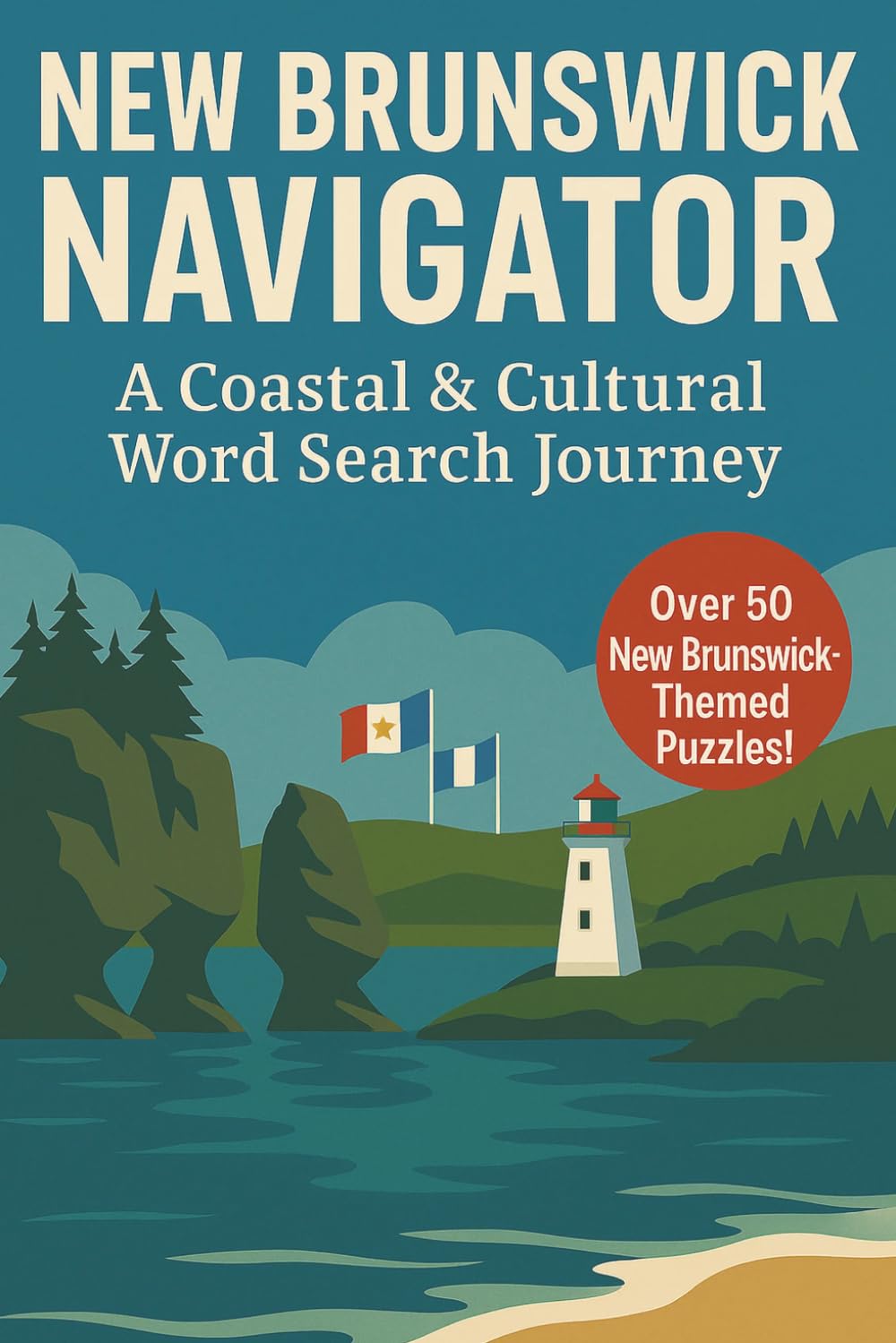 New Brunswick Word Search: A Puzzle Book about New Brunswick's Coastlines, Forests, Culture and More