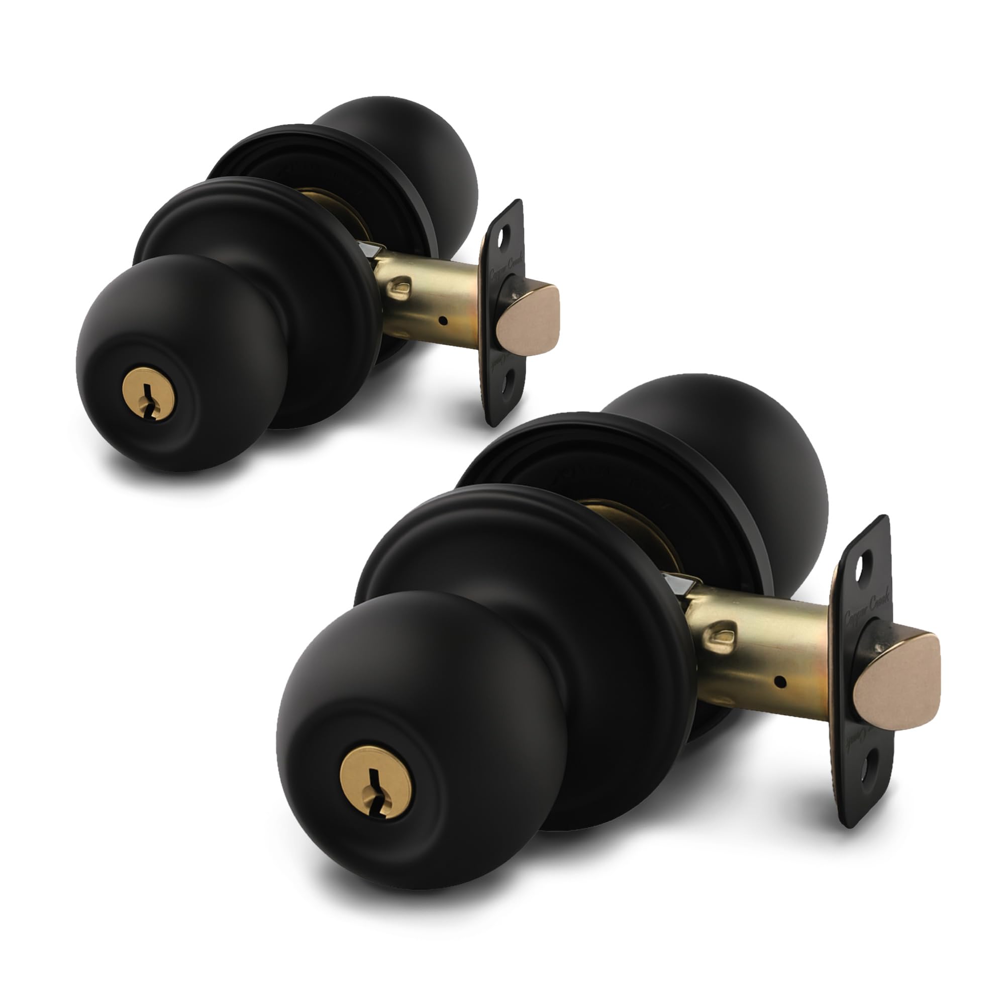 Satin Stainless Passage Door Knobs - Easy Install & Durable -22 Satin Stainless Passage Door Knobs - Easy Install & Durable -22