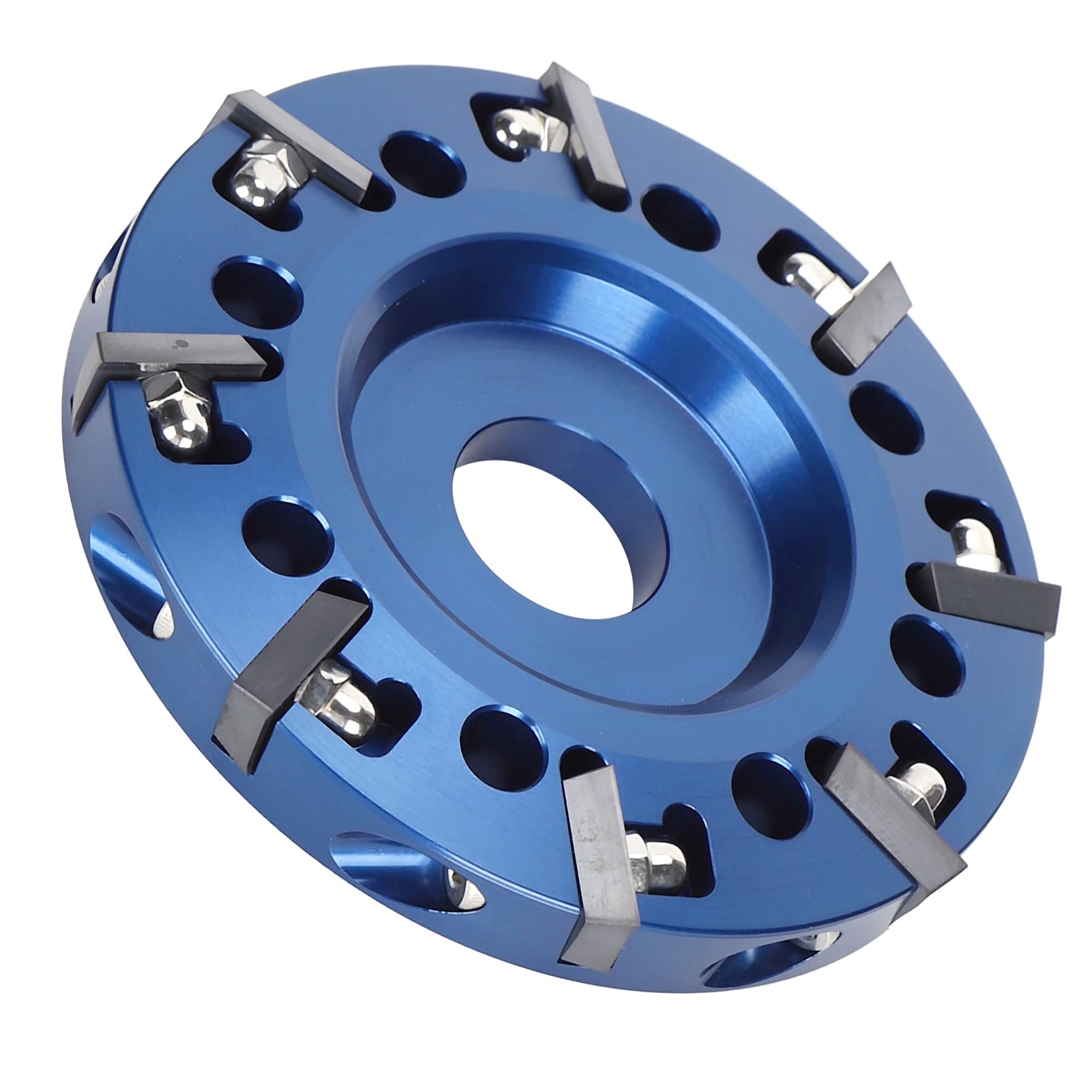 KIMISS Disque de de Sabot de Bétail en Alliage d'aluminium à 8 Lames pour Meuleuse d'angle – Outil de de Sabot de Vache Efficace avec Lames à 2 Côtés et Dissipation Thermique Améliorée