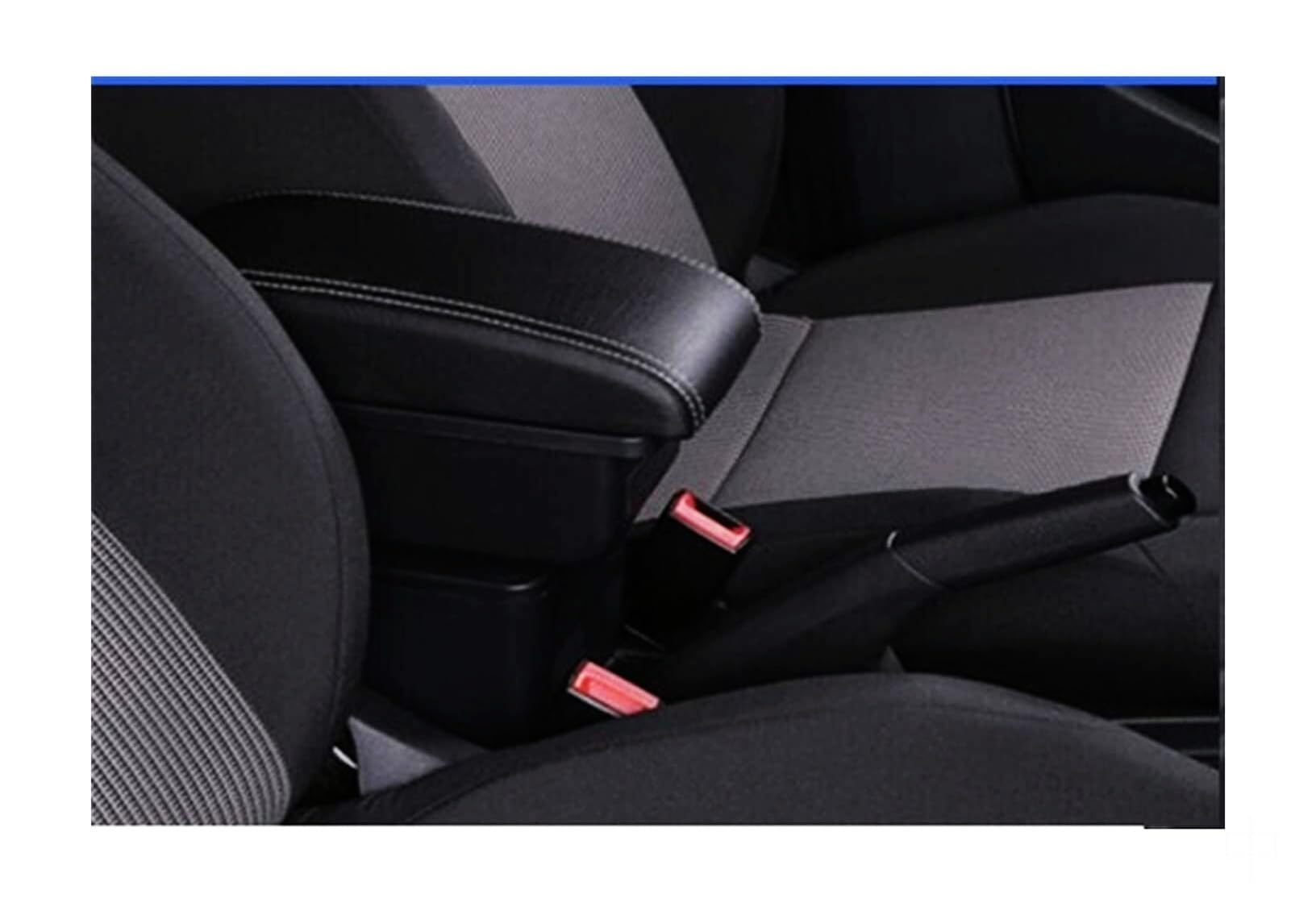 Beyepznzck One Color Car Armrest Cushion For Toyota For Aygo X 2022 Central Armrest Storage For Box With Usb Charging