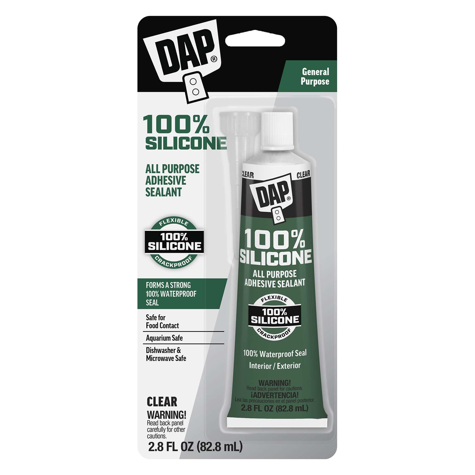 Dap Dow Corning Silicone Rubber Aquarium Sealant 00688