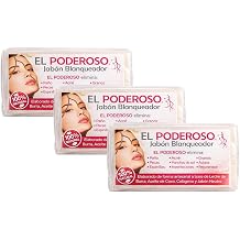 3 Pack - El Poderoso Jabon Handmade Soap El Poderoso Skincare 100g each Goat Milk - Coco -Colageno Soap Facial