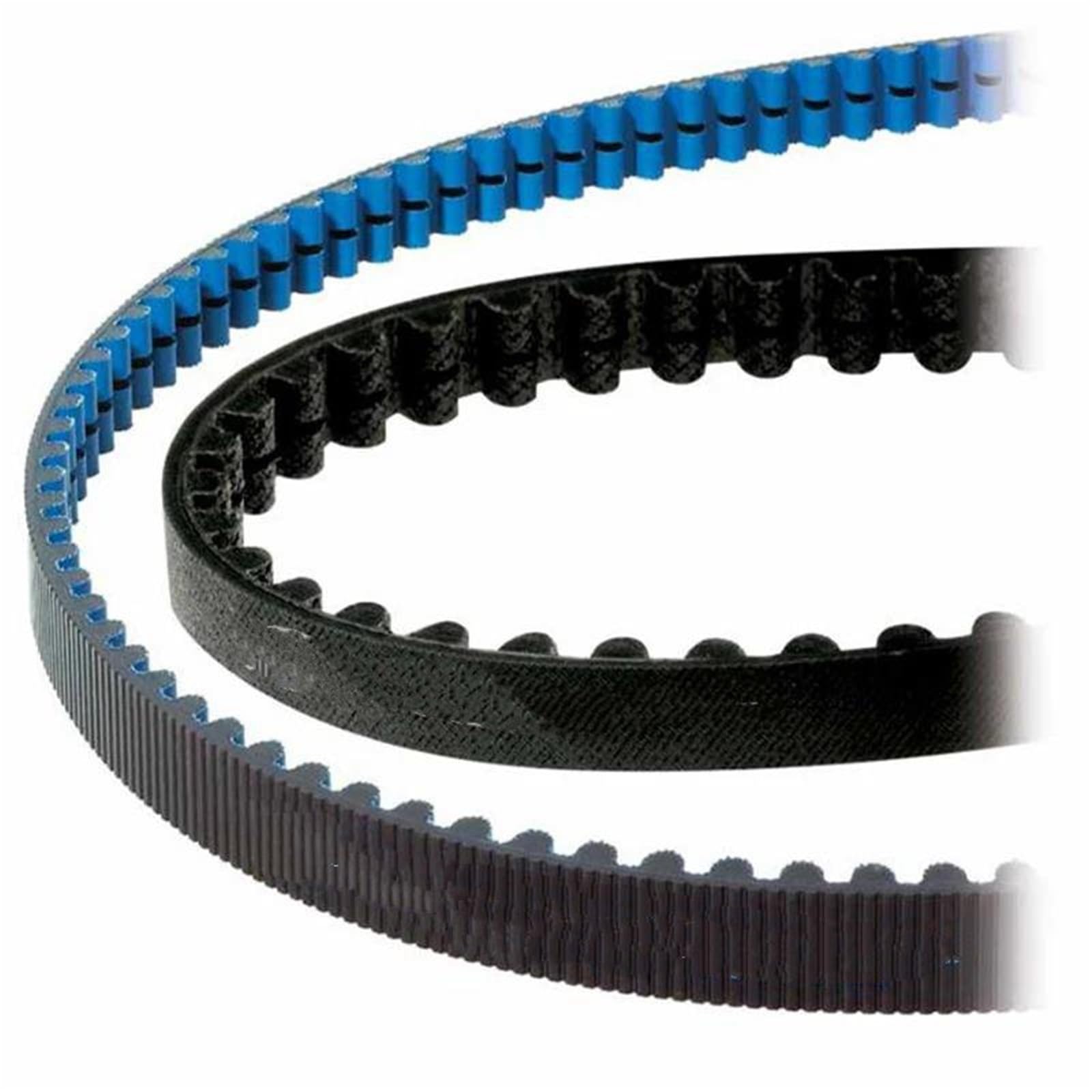 Für Gates Carbon-Antriebsriemen CDX Center Track Bike Fiber Fahrrad(120T CDX Blue)