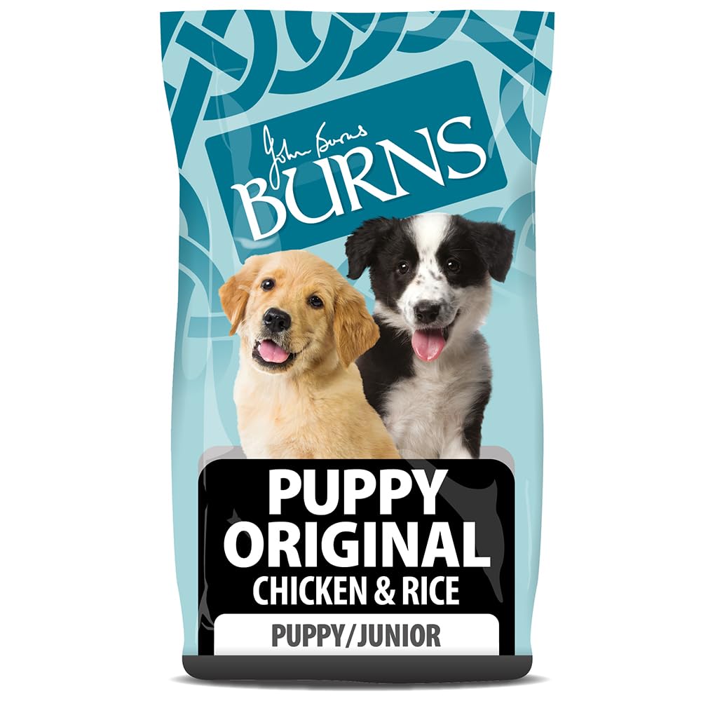 Burns Pet Nutrition Hypoallergenic Complete Dry Dog Food Puppy Original Chicken and Rice 6 kg