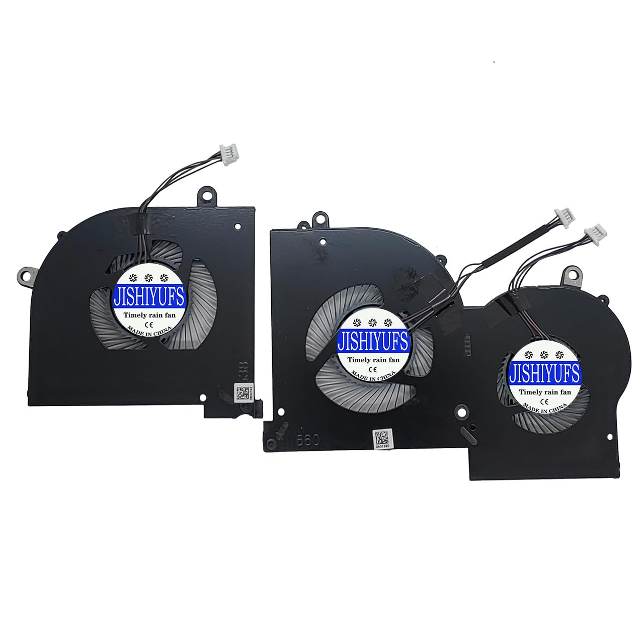 Nouveau CPU+GPU Ventilateur de Refroidissement pour MSI GS65 GS65VR P65 MS-16Q4 (Not fit for MS-16Q2 Version) BS5005HS-U3I BS5005HS-U3J （Please Confirm The GPU Fan Picture Before Purchasing)