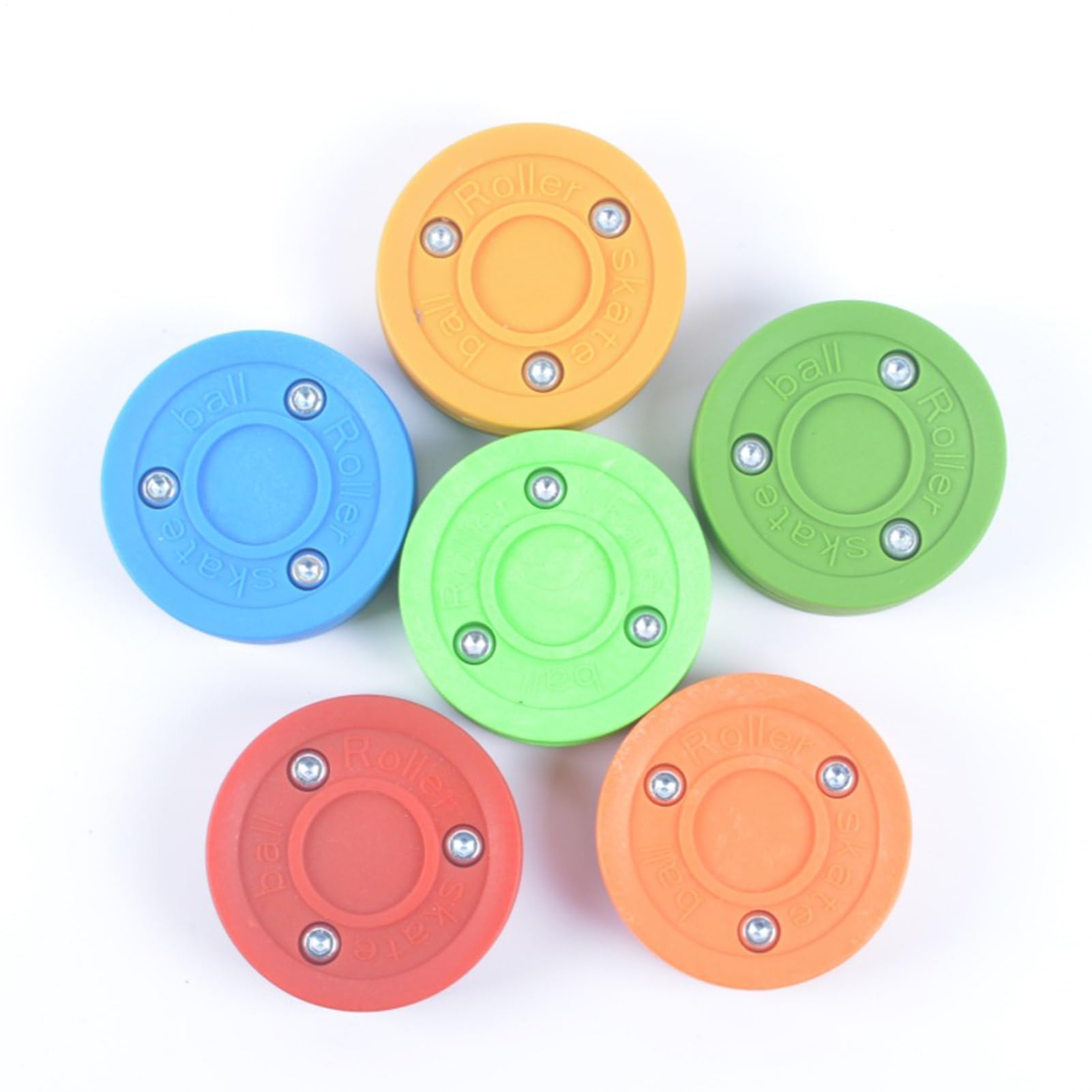 Puck Hockey Inline - Puck Hockey Street Loi Pierre | Design renforcé en acier inoxydable, équipement sportif à rouleaux d'extérieur, disque haute performance pour patinage, jeu compétitif