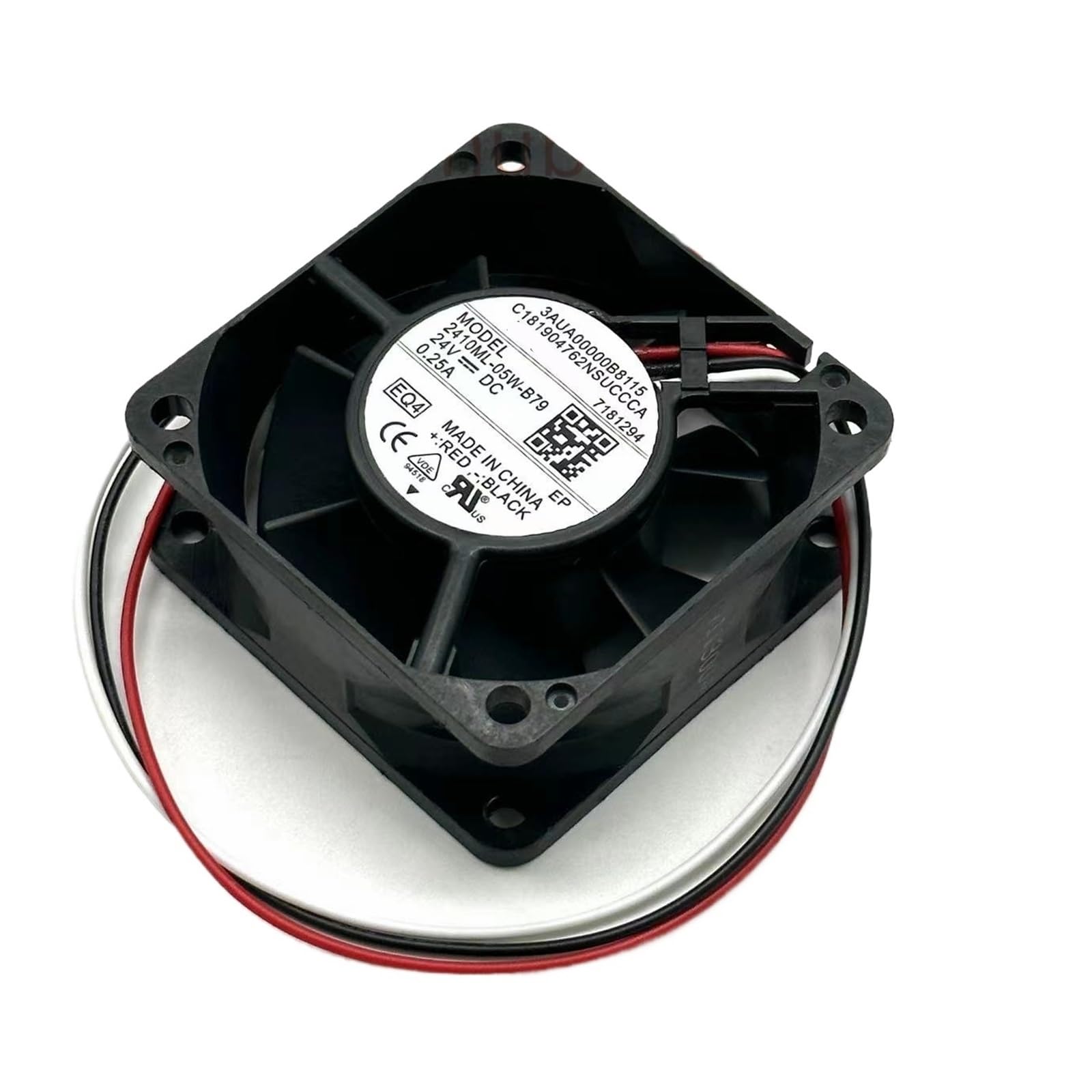 SJJBVPYX 2410ML-05W-B79 EQ4 DC 24V 0.25A 60x60x25mm 3-Wire Server Cooling Fan