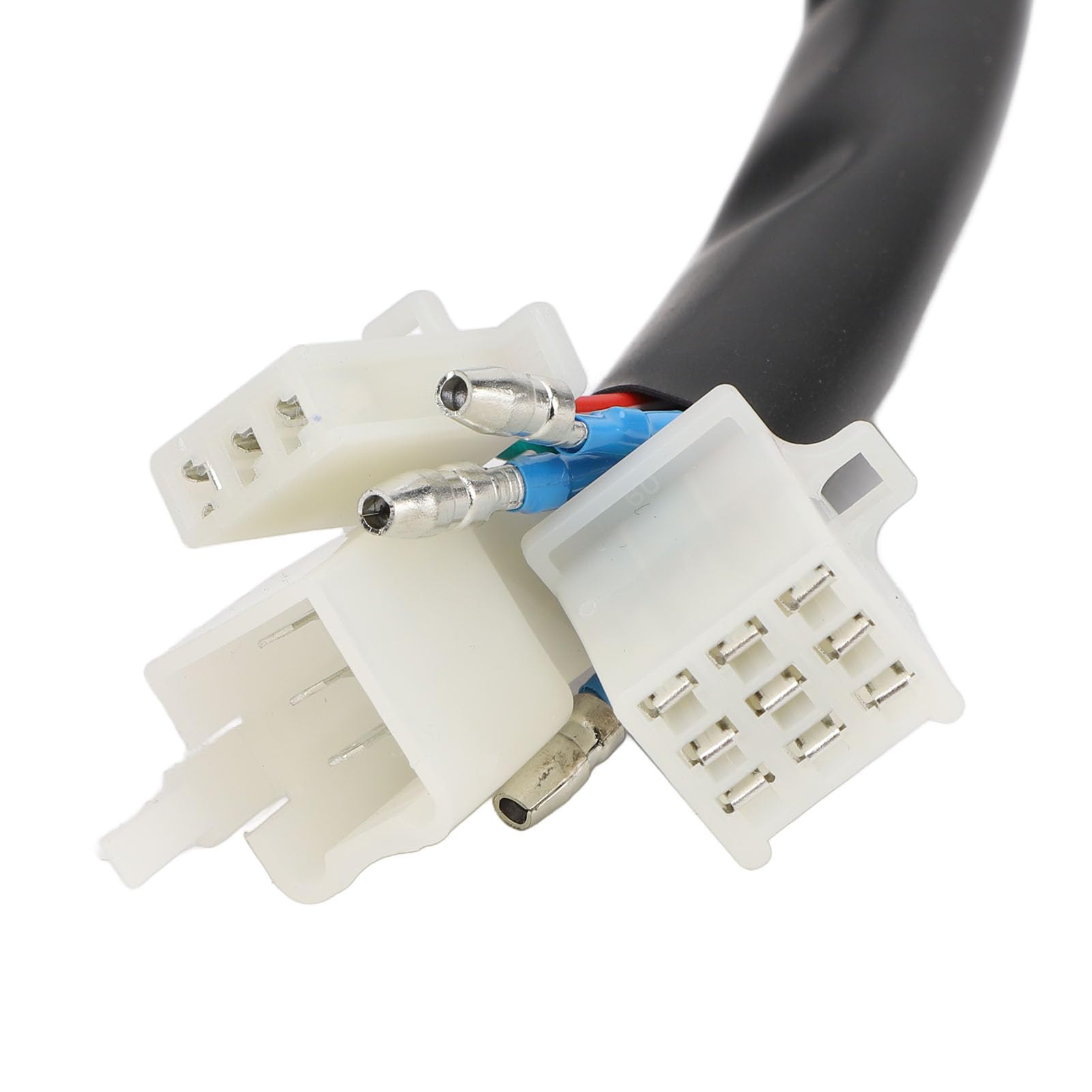 Tachimetro Digitale per Moto Contagiri Contachilometri per Moto Universale 8-12 V con Display Trasparente Adatto per 1 2 4 Cilindri (Con sensori)