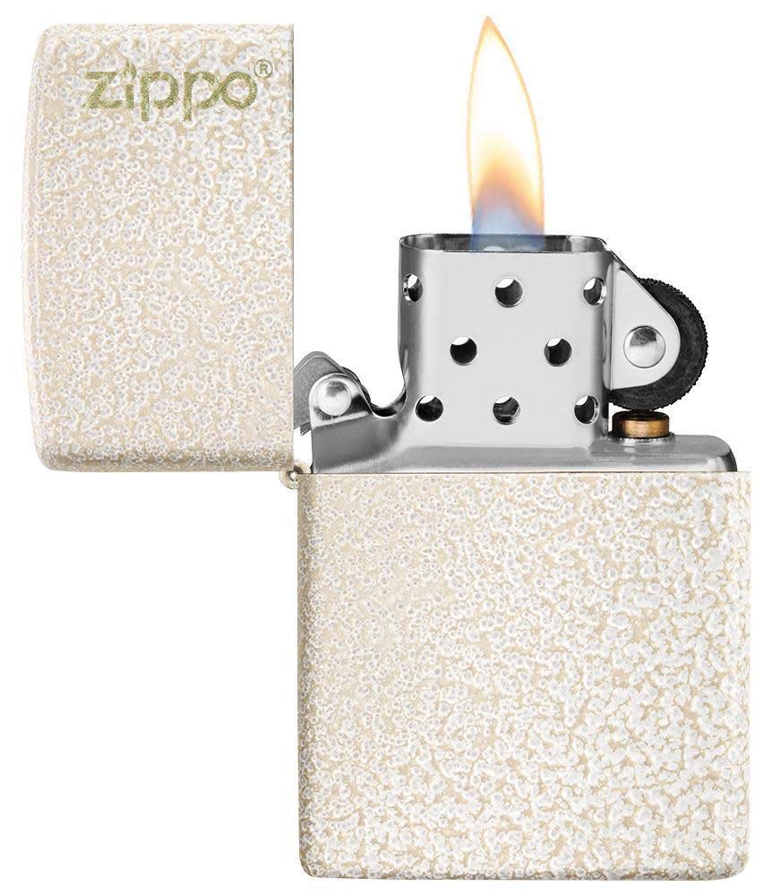 Zippo Mercury Glass Zippo Logo Pocket Lighter, 5.5 x 3.8 x 1.2 cm - Image 3