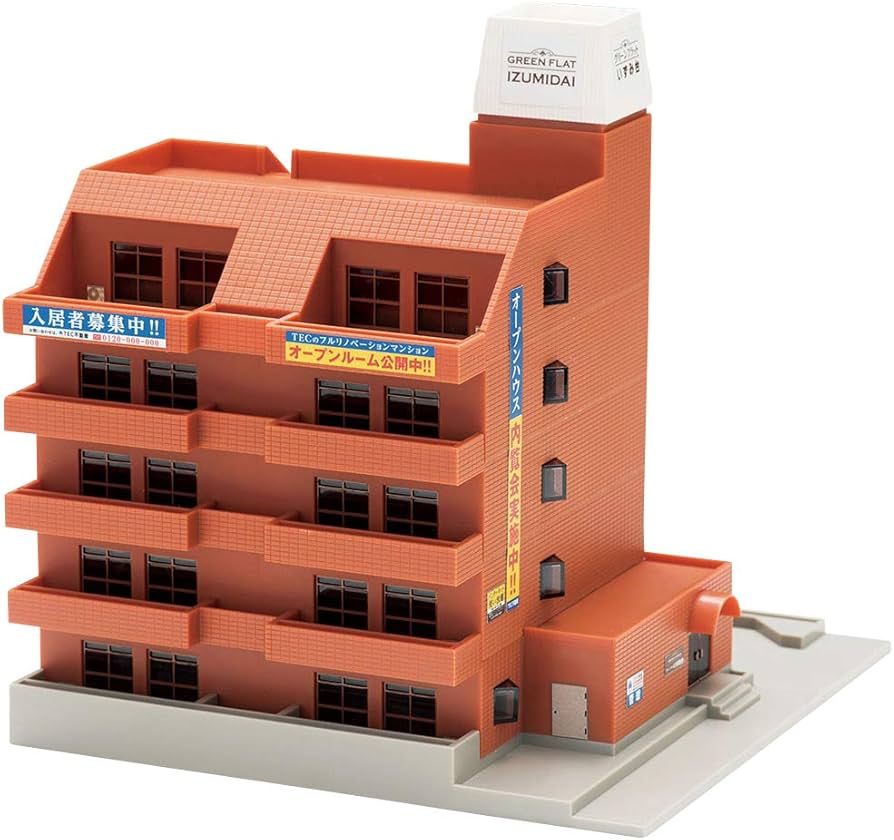 Amazon | トミーテック(TOMYTEC) TOMIX Nゲージ マンションブラウン