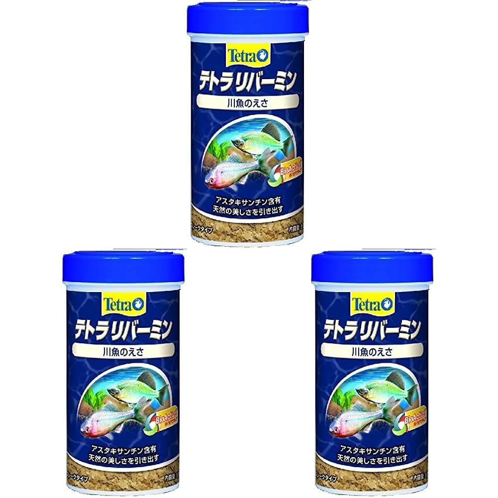 Amazon.co.jp: テトラ (Tetra) リバーミン 65g 川魚(タナゴ、オイカワ 