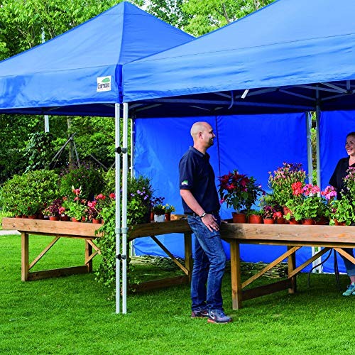 Eurmax 10 X 10 Pop Up Canopy Commercial Pop Up Canopy Tent Outdoor Party Canopies With 4 Removable Zippered Sidewalls And Frame Connector #TOP6