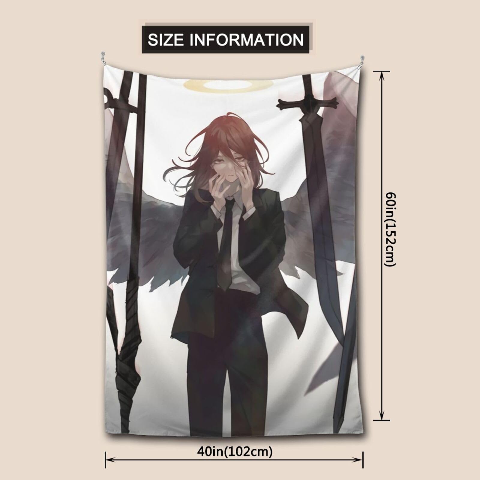 チェンソーマン レゼ編 ベースヤード 等身大メガクリアポスター 天使の