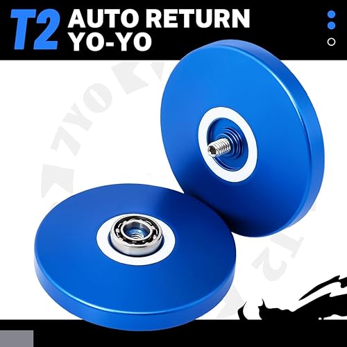 Miniatura 4 de 7YO T2 Responsive Yoyo Auto Return para niños y principiantes, Yoyo profesional de metal Yoyo Looping 2A Yo Yo para trucos de cuerda + 5 cuerdas