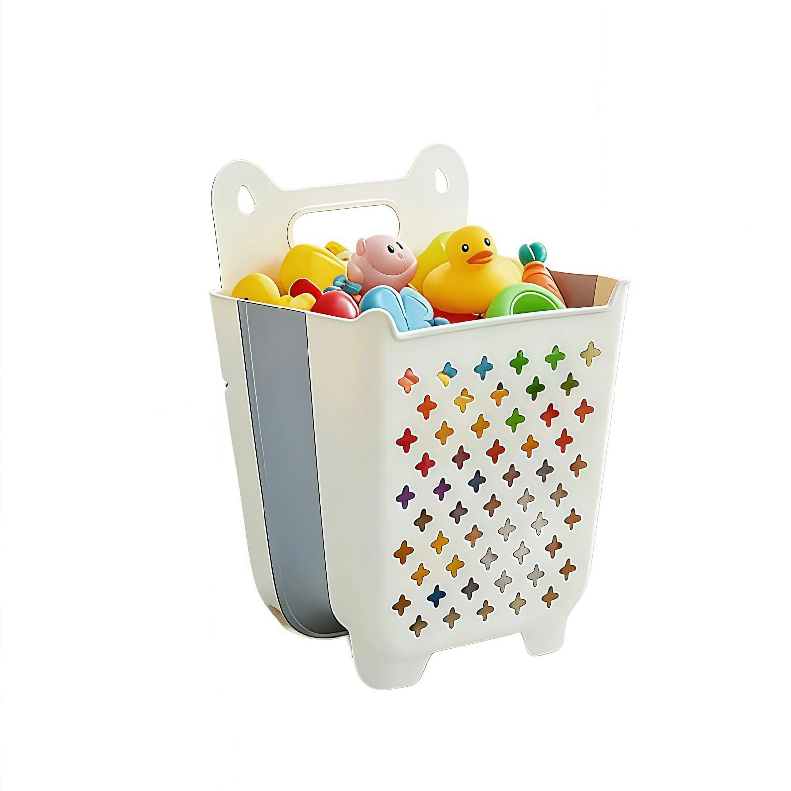 Organisateur de jouets de bain à séchage rapide pour rituel du soir