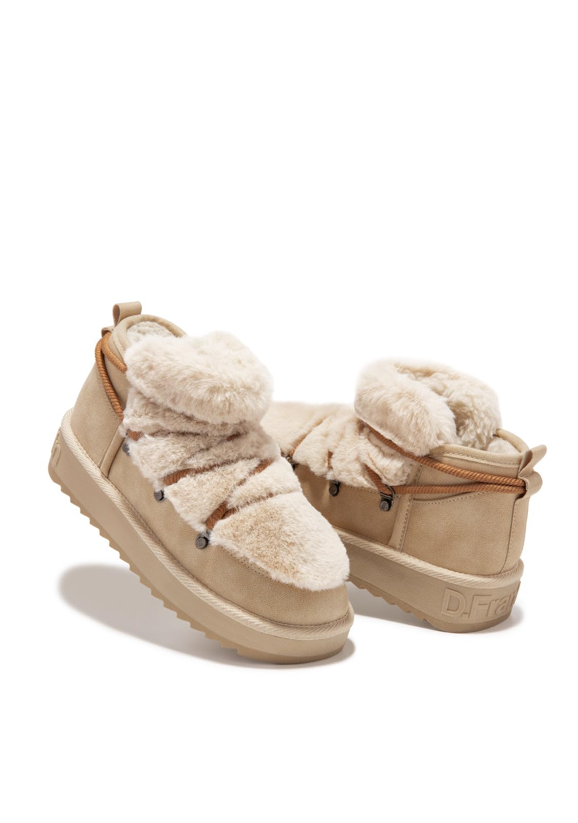 D.Franklin Stivali Donna - Modello nordic bomb - Comodo e versatile - Moda casual