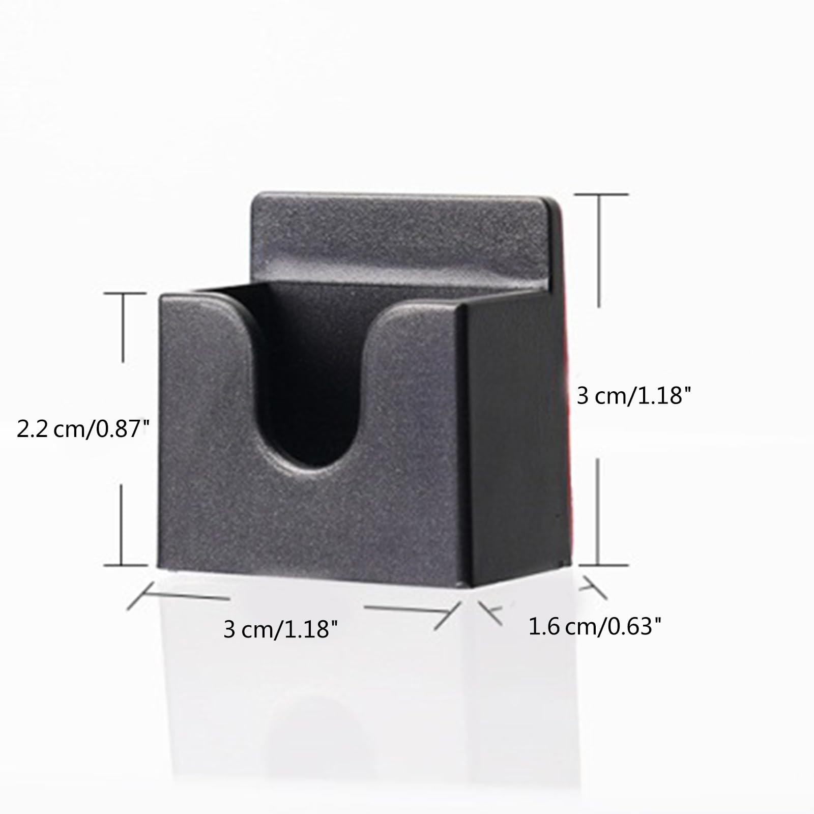 Universeller 3-in-1-Clip, praktische und vielseitige Wandhalterung, ABS-Halterung mit selbstklebender Rückseite, einfache Installation, Walkie-Talkies, hält 3-in-1-Clip