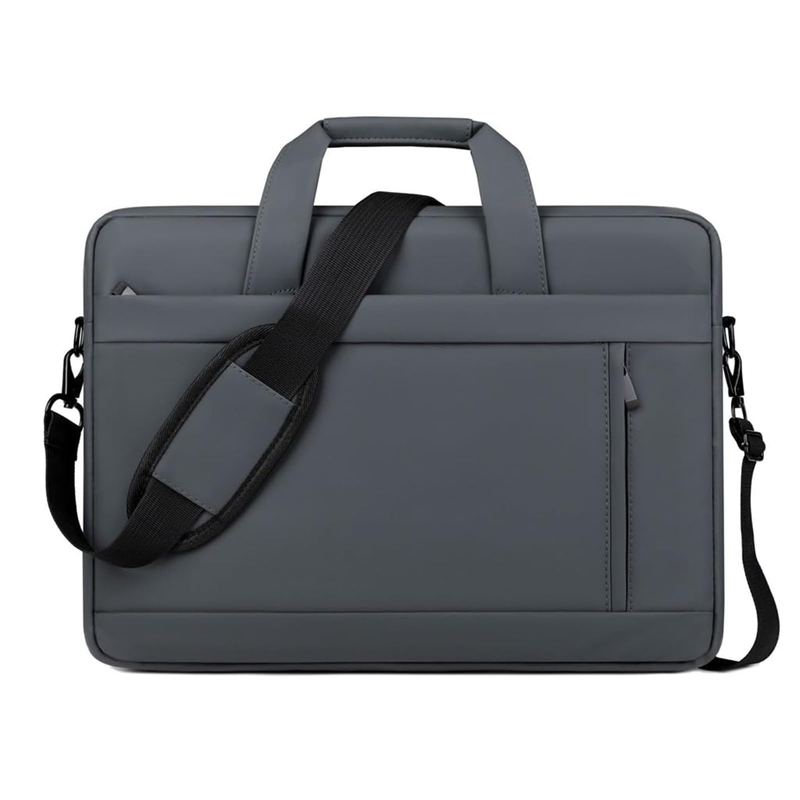 Maletín para portátil de 39.6 cm para evitar golpes con bolsillo de correa 6