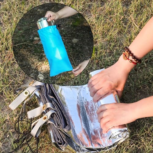 Tapis de sol en aluminium durable et imperméable grand format - 6