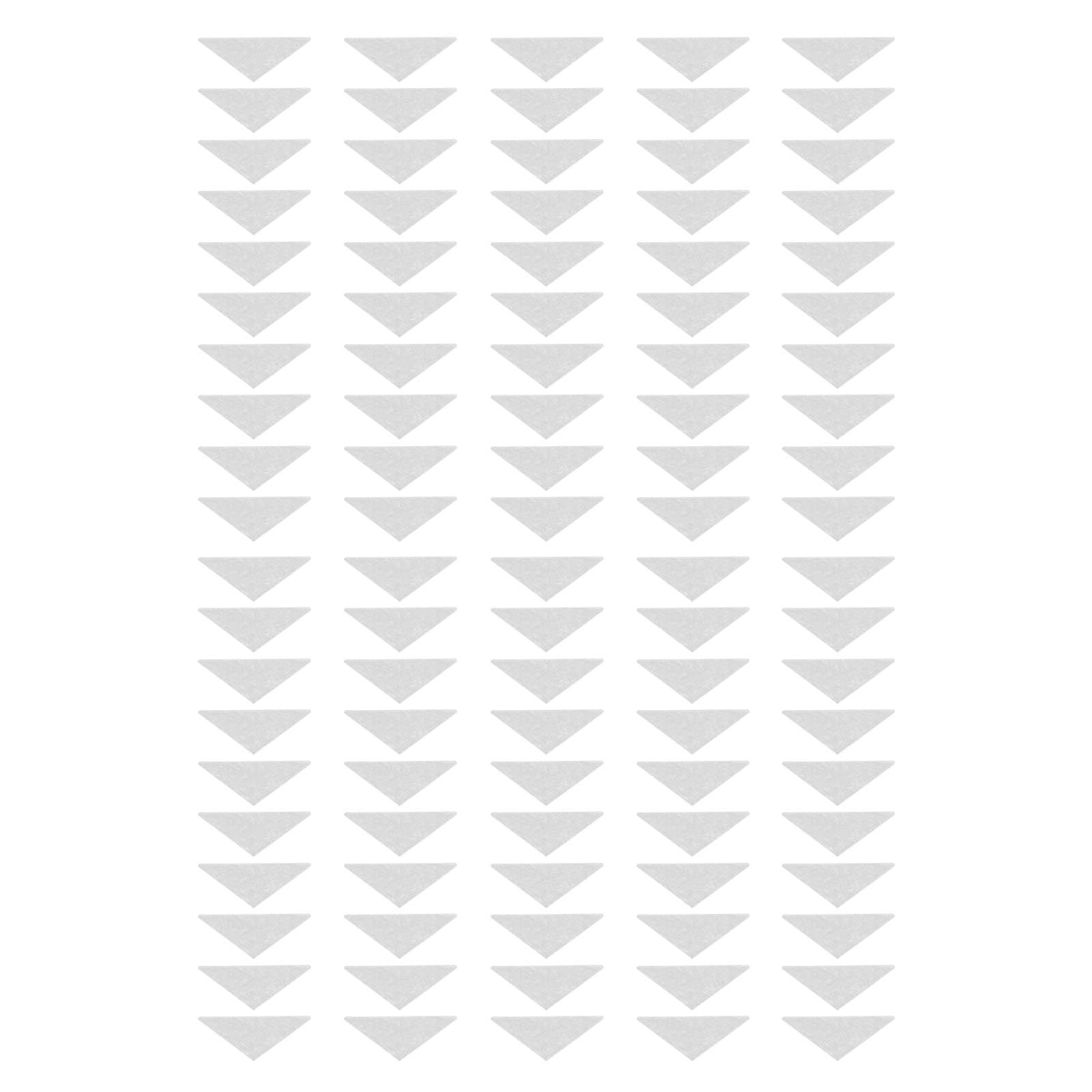 100PCS No Collar Stays Shaper Self Collar Sticker No Collar Stays Adhesive Sticker for Shirts Keep Collars Upright