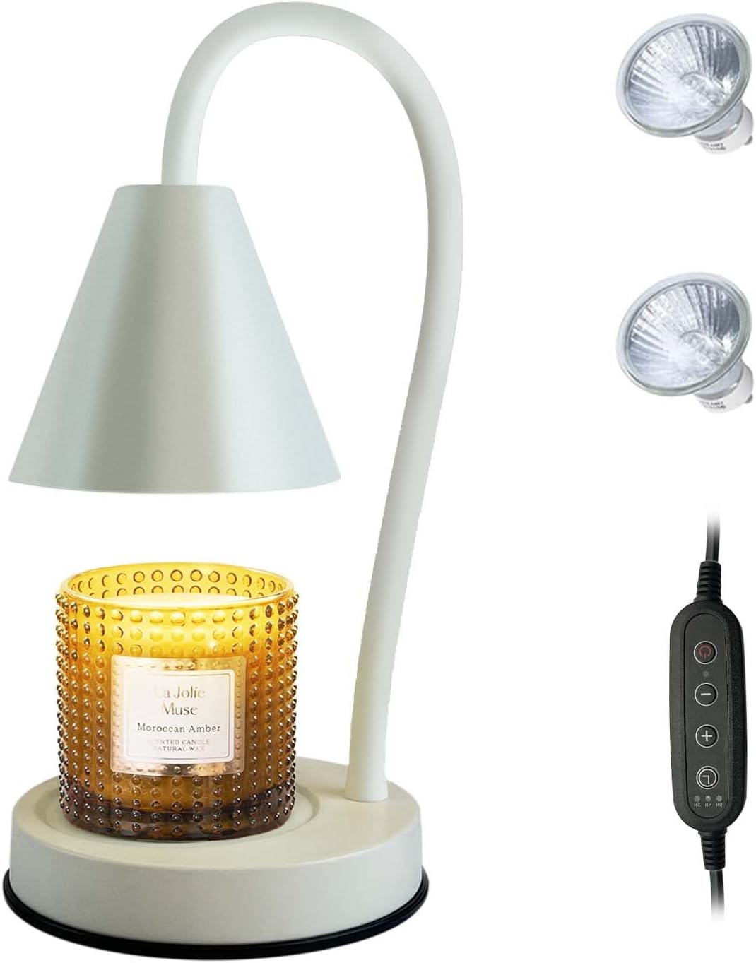 kolnlala Candle Warmer Lamp with Dimmer, 2H/4H/8H Timer