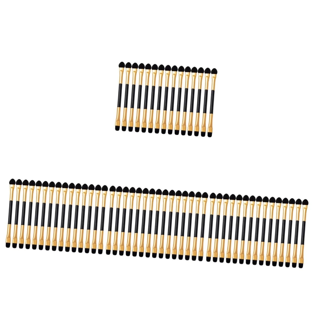 SOESFOUFU 4sets Luxury Eyeshadow Brush Set Double Headed Makeup Applicators Versatile 15pcs*4