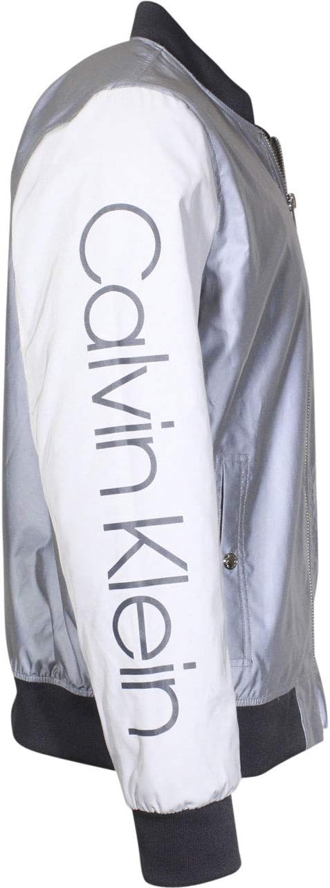 Calvin Klein Water Resistant Jacket Men's Woven Zip Front