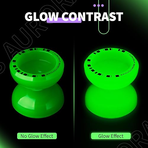 Miniatura 5 de MAGICYOYO K3 Aurora-P - Yoyó profesional que brilla en la oscuridad para niños y adultos  Yoyó sensible y sin respuesta para principiantes y