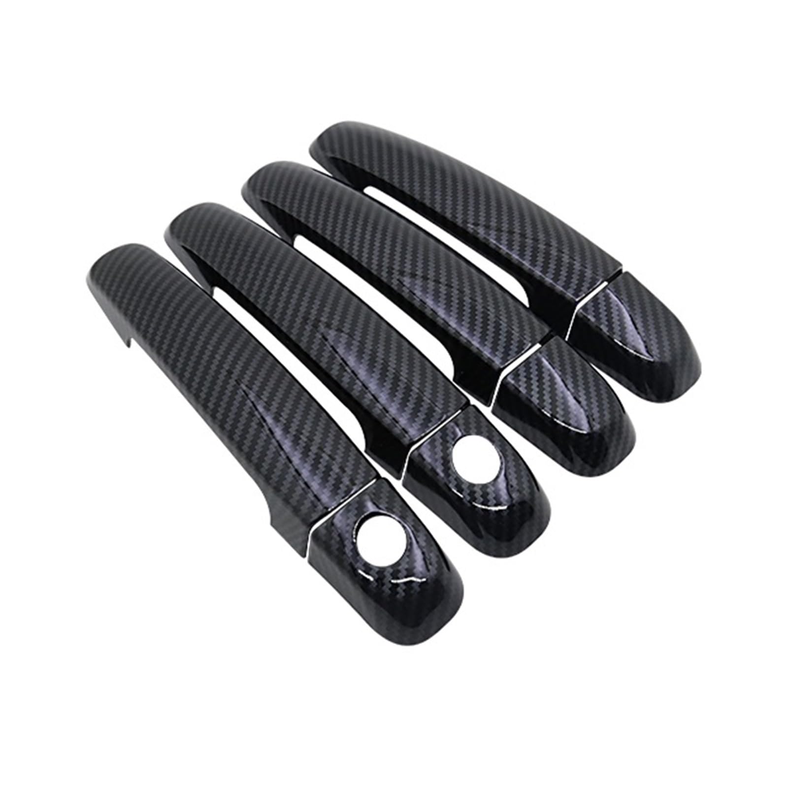 Drezzo 2 Keyhole No Button Car Exterior Door Handle For Suzuki For Swift For Maruti For Dzire 2004-2015 Car Door Handle Cover(2 Keyhole No Button)