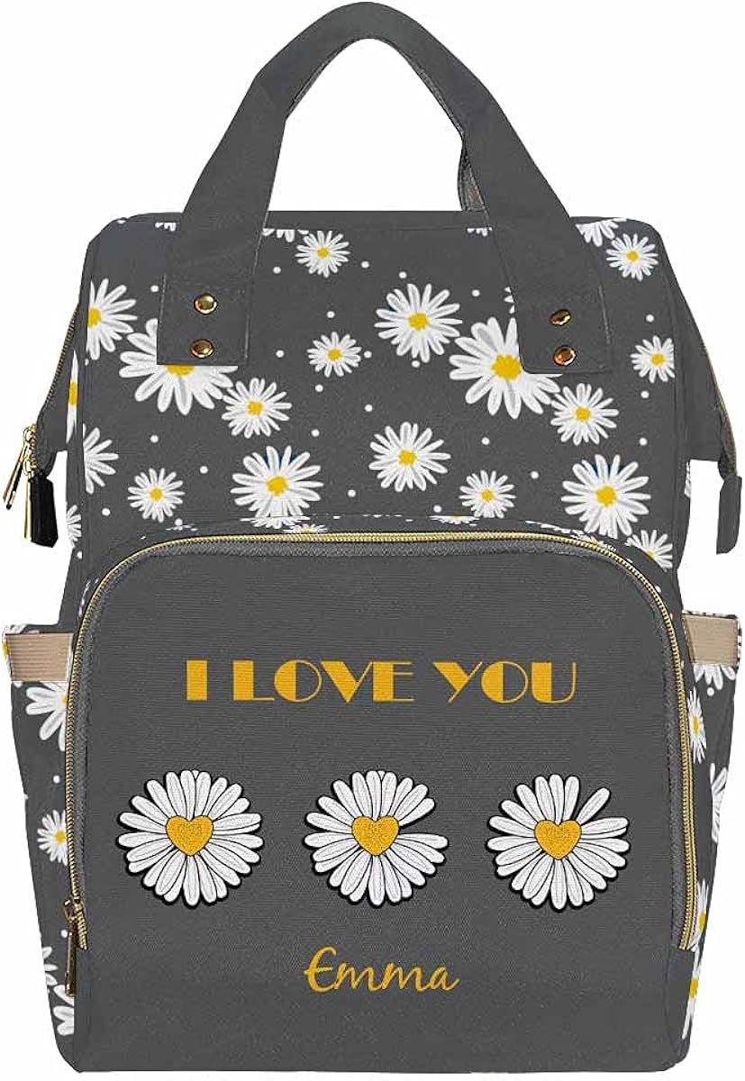 custom name diaper bag