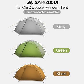 3F UL Gear Taiji 2 namiot kempingowy, ultralekki