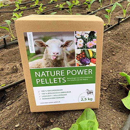 Schafwolldünger Nature Power Pellets aus 100% Schafwolle