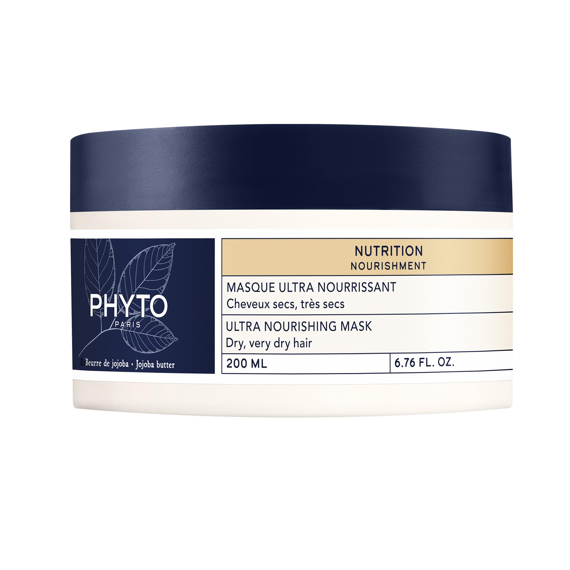 PHYTO NOURISHMENT Ultra-nourishing Mask with Jojoba Oil, For Dry Hair, Hydrating, Moisturizing Mask, 6.76 fl. oz.