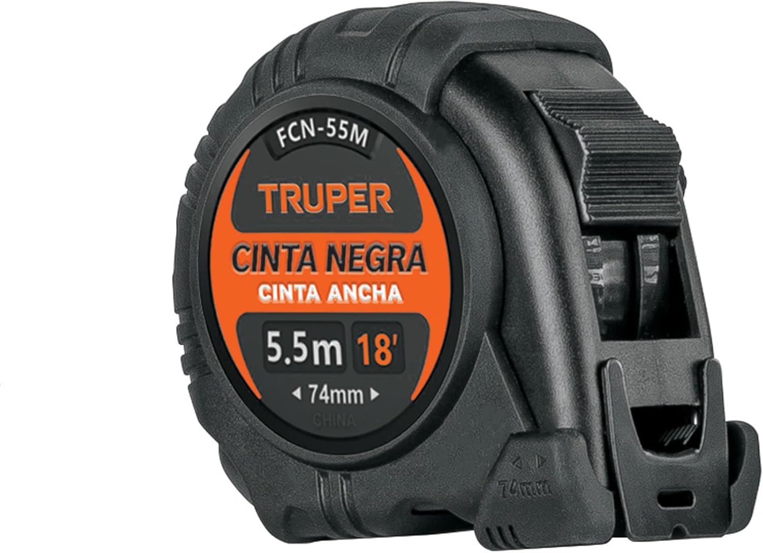 Flexómetro Tape Black, 5.5 m, 27 mm tape