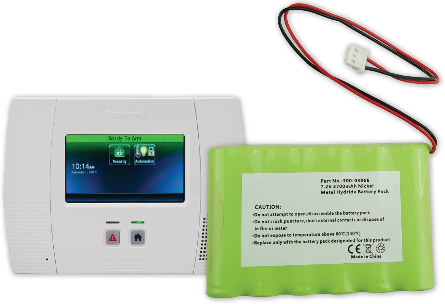 Replacement Battery 3700mAh 300-03866 LCP500-4B for Jamaica Ubuy