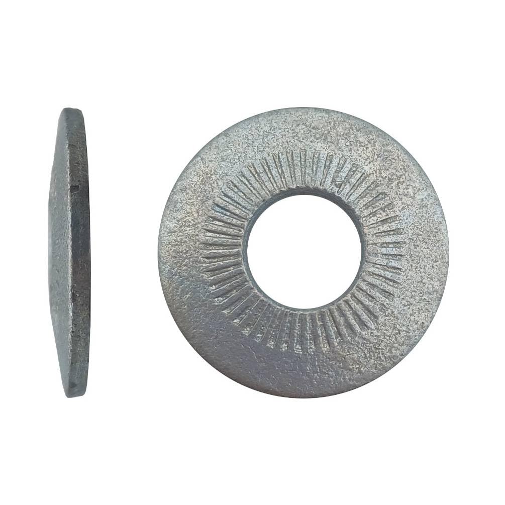 250 Arandelas de contactos anchos M8 mm – NFE 25511 – Zinc CR3 – D-Work